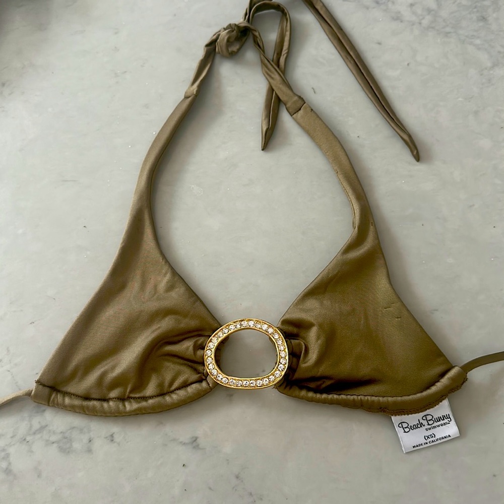 Beach bunny bikini top xs